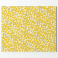 Daisy Yellow Wrapping Paper